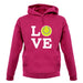 Love Tennis unisex hoodie