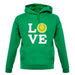 Love Tennis unisex hoodie