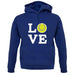 Love Tennis unisex hoodie