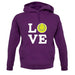 Love Tennis unisex hoodie