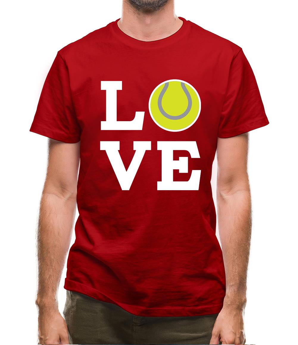Love Tennis Mens T-Shirt
