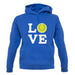 Love Tennis unisex hoodie