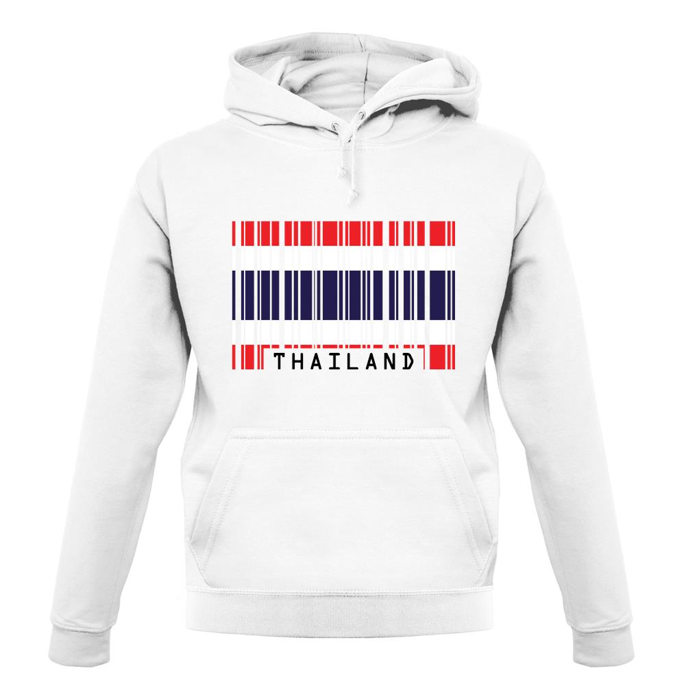 Thailand Barcode Style Flag unisex hoodie
