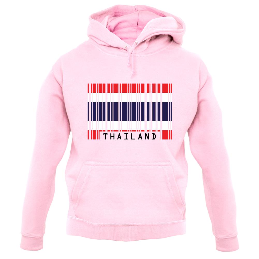 Thailand Barcode Style Flag unisex hoodie