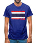 Thailand Grunge Style Flag Mens T-Shirt