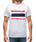 Thailand Grunge Style Flag Mens T-Shirt