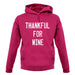 Thankful For Wine unisex hoodie