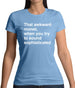 That Awkward Monet Womens T-Shirt