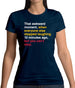 That Awkward Moment When Everyone Stopped Laughing Womens T-Shirt