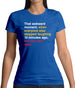 That Awkward Moment When Everyone Stopped Laughing Womens T-Shirt