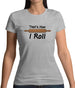 How I Roll Rolling Pin Womens T-Shirt