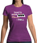 Dressdown That's How I Roll Sushi Womens T-Shirt