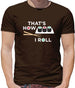 That's How I Roll Sushi Mens T-Shirt