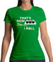 Dressdown That's How I Roll Sushi Womens T-Shirt