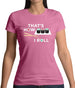 Dressdown That's How I Roll Sushi Womens T-Shirt