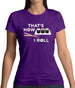 Dressdown That's How I Roll Sushi Womens T-Shirt