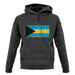 The Bahamas Barcode Style Flag unisex hoodie
