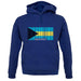 The Bahamas Barcode Style Flag unisex hoodie
