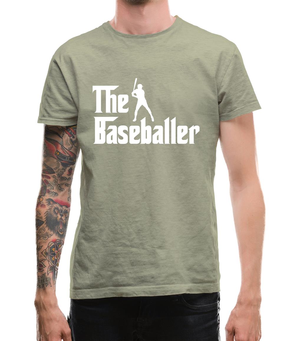 The Baseballer  Mens T-Shirt