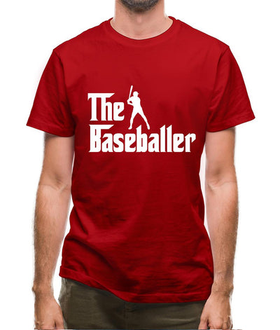 The Baseballer  Mens T-Shirt