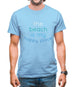 The Beach Is My Happy Place Mens T-Shirt
