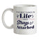 The Best Things In Life Have Strings Attached Ceramic Mug