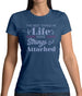 The Best Things In Life Have Strings Attached Womens T-Shirt