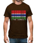 The Gambia Barcode Style Flag Mens T-Shirt