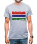 The Gambia Grunge Style Flag Mens T-Shirt