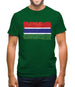 The Gambia Grunge Style Flag Mens T-Shirt