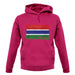 The Gambia Grunge Style Flag unisex hoodie