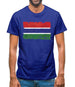 The Gambia Grunge Style Flag Mens T-Shirt