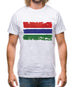 The Gambia Grunge Style Flag Mens T-Shirt