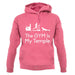 The Gym Is My Temple unisex hoodie