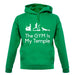 The Gym Is My Temple unisex hoodie