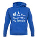 The Gym Is My Temple unisex hoodie