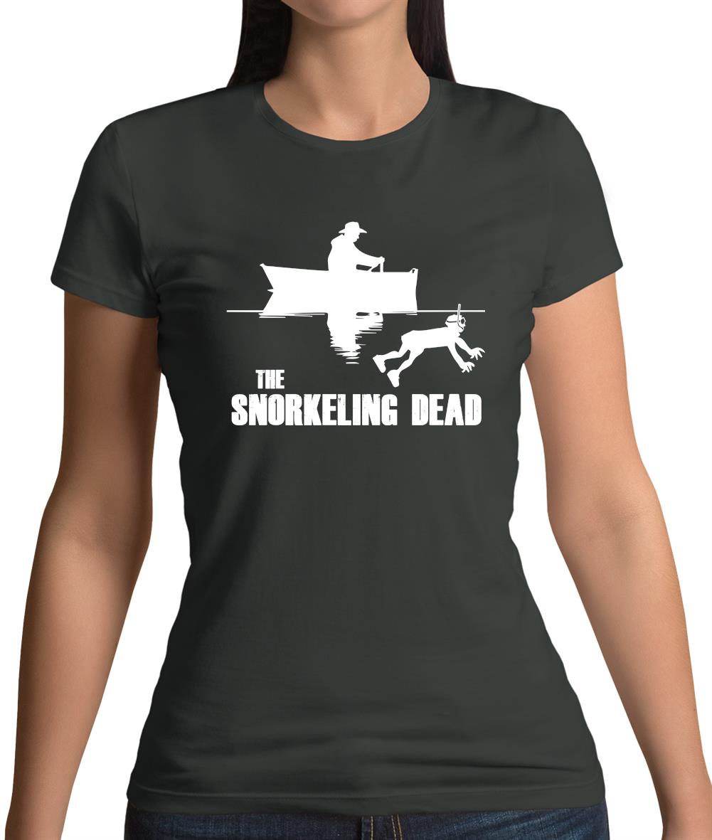 The Snorkling Dead Womens T-Shirt