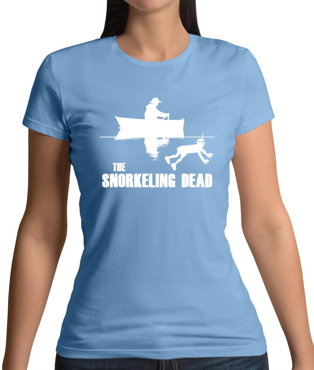 The Snorkling Dead Womens T-Shirt