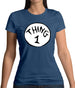 Dressdown Thing 1 Womens T-Shirt