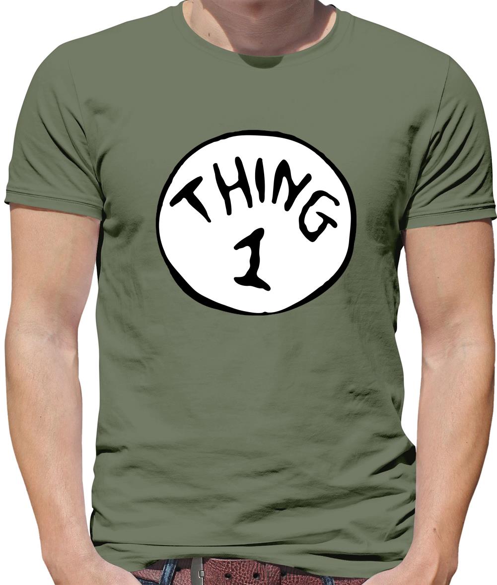 Dressdown Thing 1 Mens T-Shirt