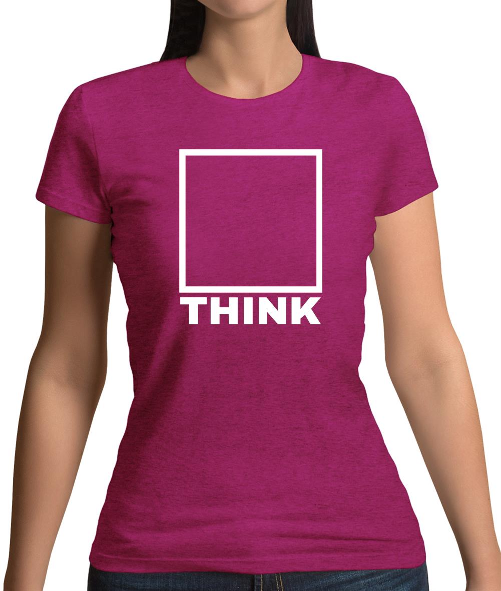 Think Outside The Box Womens T-Shirt