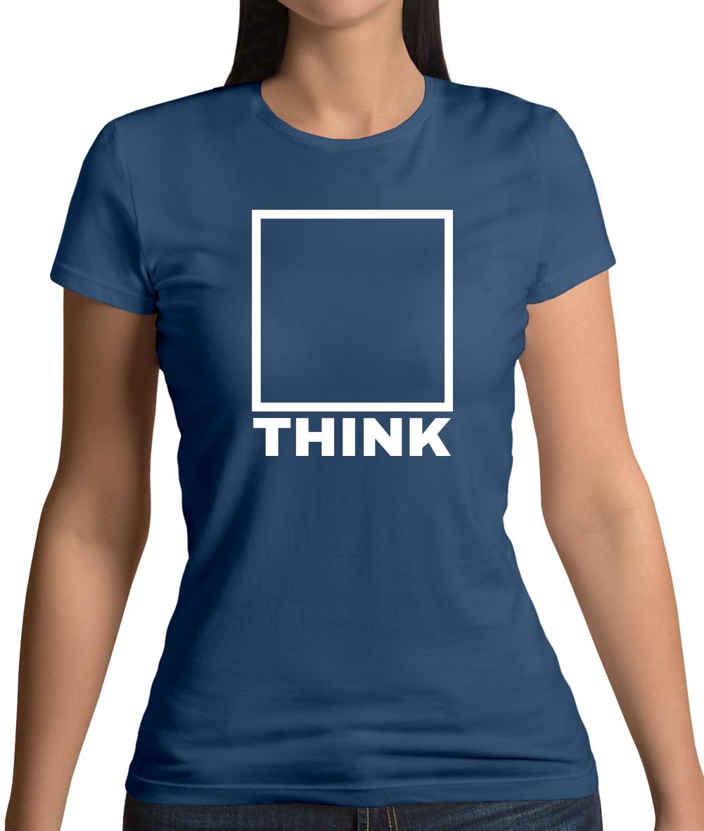 Think Outside The Box Womens T-Shirt