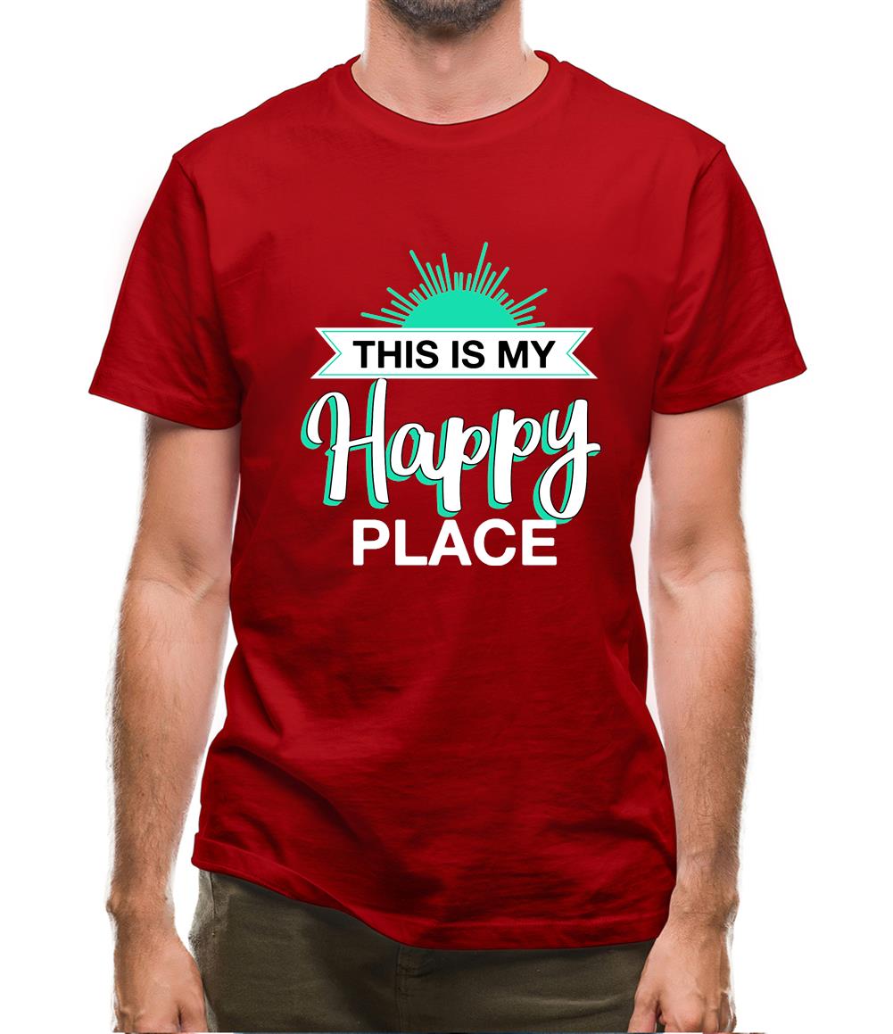 This Is My Happy Place Mens T-Shirt