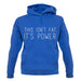 This Isn't Fat, It's Power unisex hoodie