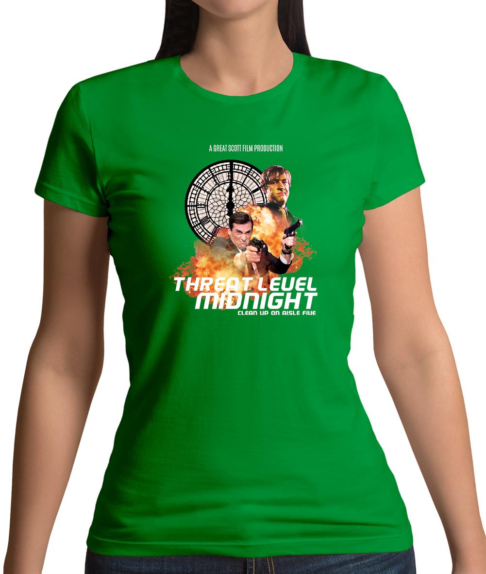 Threat Level Midnight Womens T-Shirt