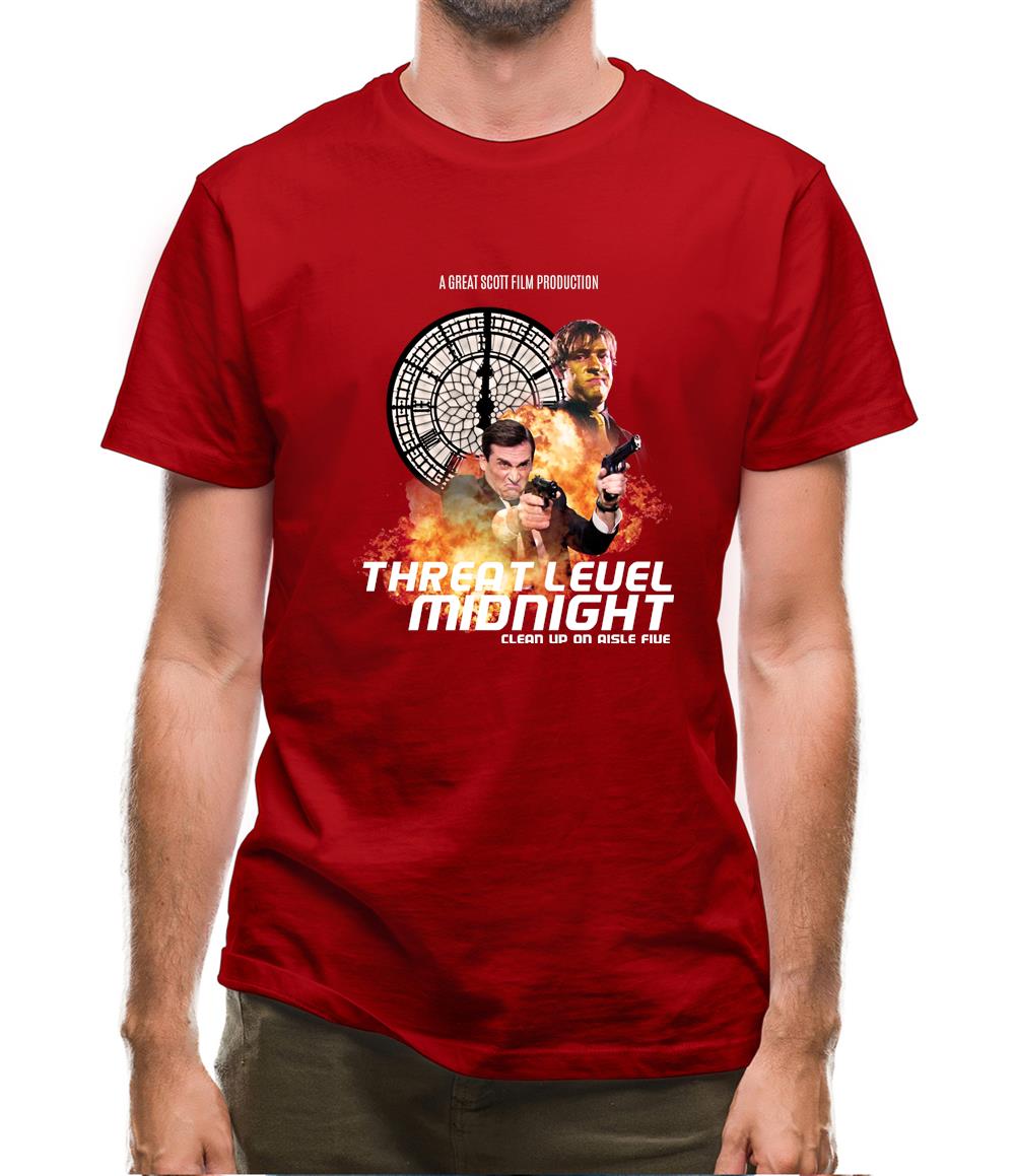 Threat Level Midnight Mens T-Shirt