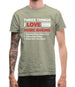 Three Things I Love Nearly As Much As Baking Mens T-Shirt