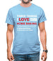 Three Things I Love Nearly As Much As Baking Mens T-Shirt