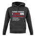 Three Things I Love Nearly As Much As Ballet unisex hoodie