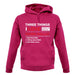 Three Things I Love Nearly As Much As Ballet unisex hoodie